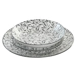 Assiettes Home ESPRIT Gris clair Porcelaine 18 Pièces - MAMM®