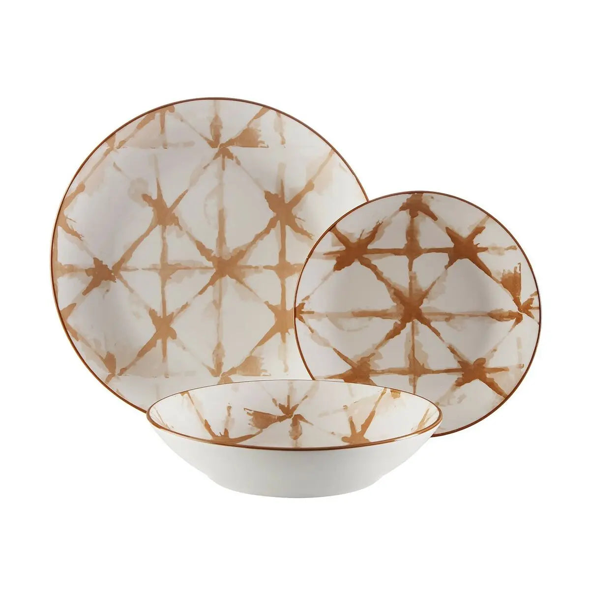 Assiettes Versa Pompeia Porcelaine 18 Pièces - MAMM®