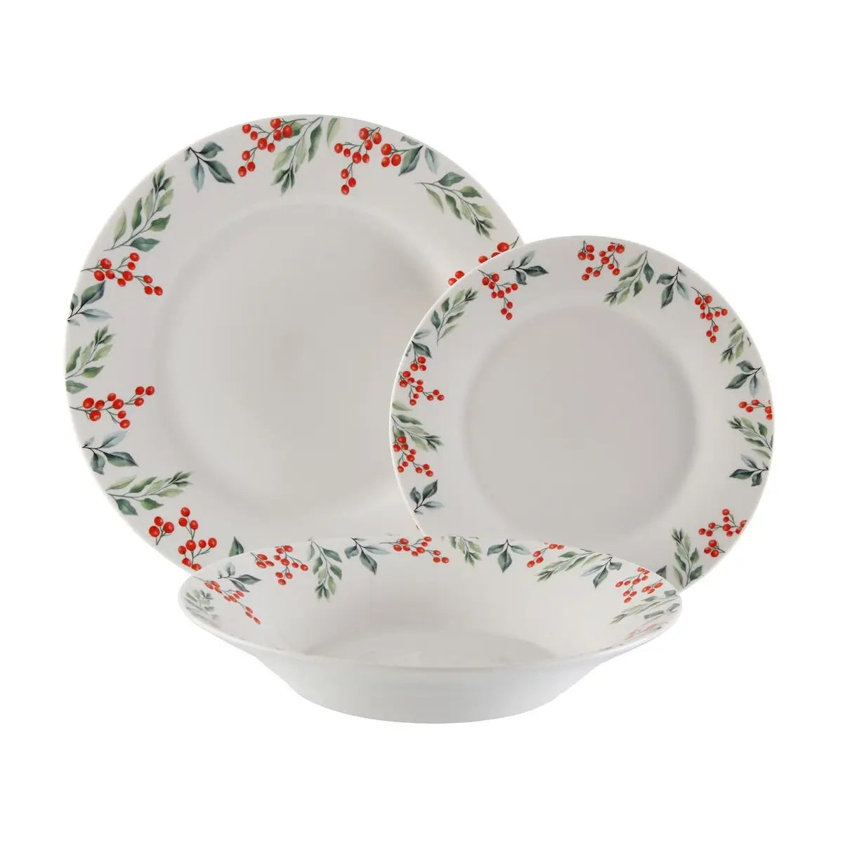 Assiettes Versa Porcelaine 18 Pièces - MAMM®