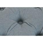 Banquette DKD Home Decor   103 x 46 x 42 cm Bleu Doré Métal Mamm