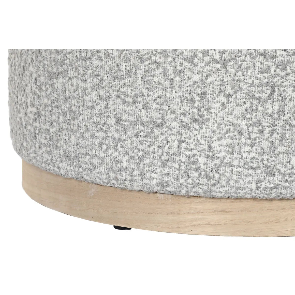 Banquette DKD Home Decor 48 x 48 x 31 cm Gris clair Mamm