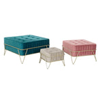 Banquette DKD Home Decor 82 x 82 x 46 cm Bois MDF Mamm
