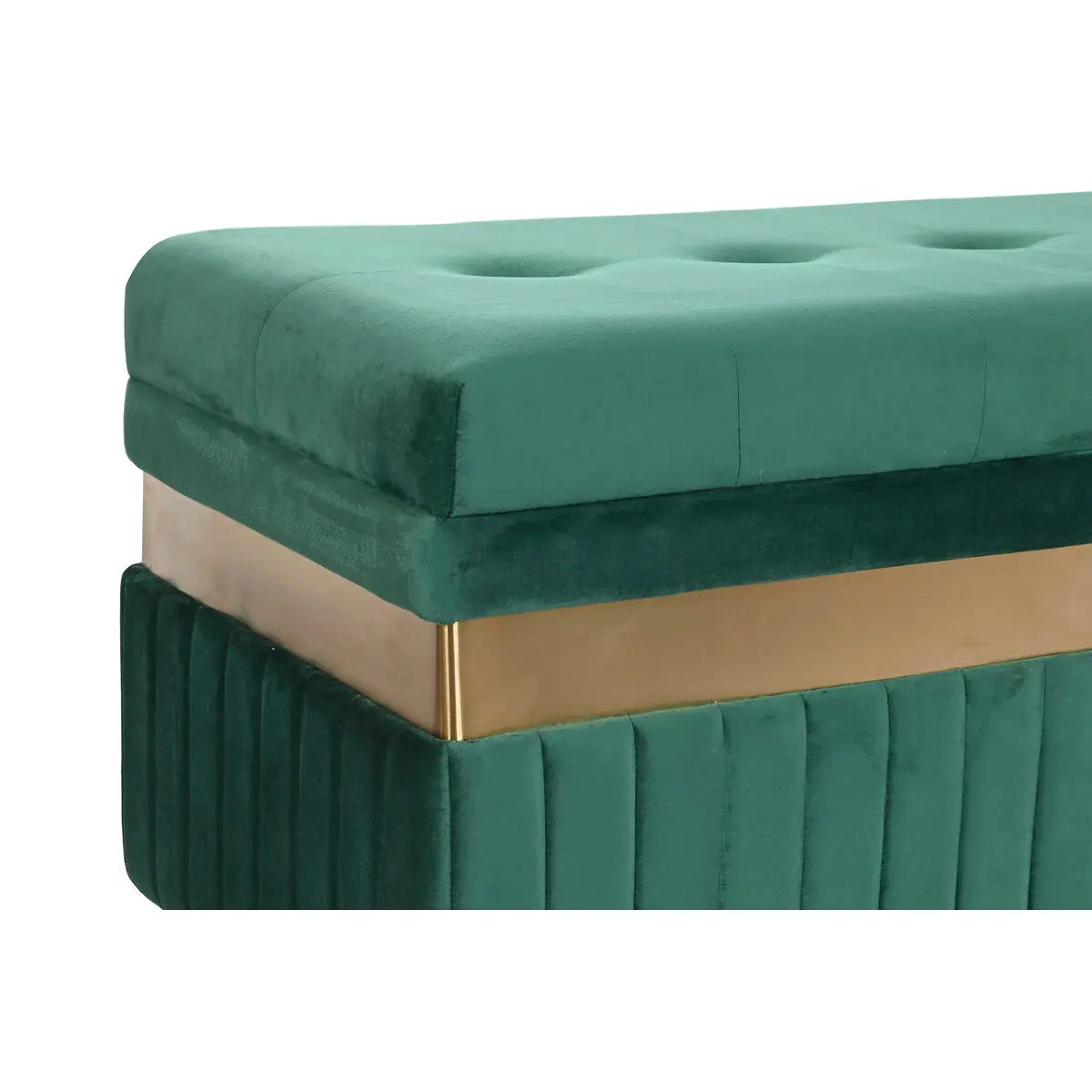 Banquette DKD Home Decor Bleu Vert Orange Doré Bois MDF 93 x 47 x 45 cm (3 Unités) Mamm