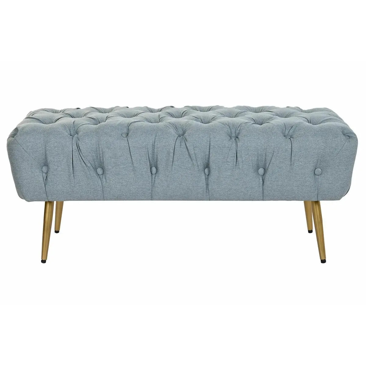 Banquette DKD Home Decor Gris 103 x 46 x 42 cm 103 x 46 x 43 cm Métal Vert Mamm