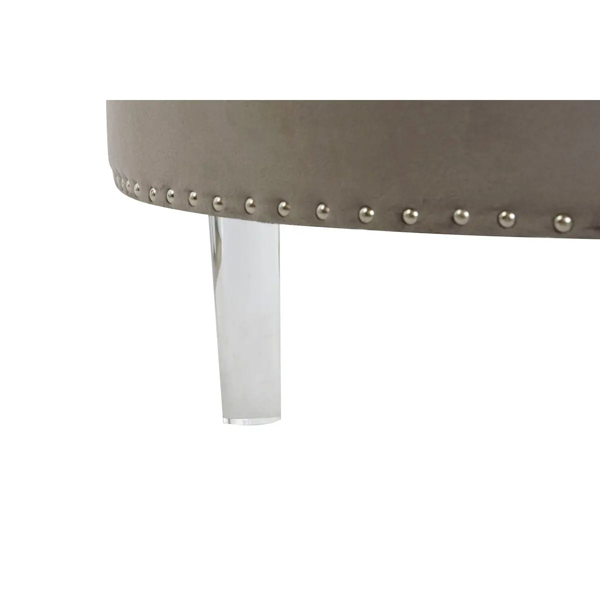 Banquette DKD Home Decor Gris Argenté Bois MDF 80 x 80 x 43 cm Mamm
