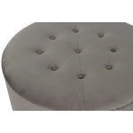 Banquette DKD Home Decor Gris Argenté Bois MDF 80 x 80 x 43 cm Mamm
