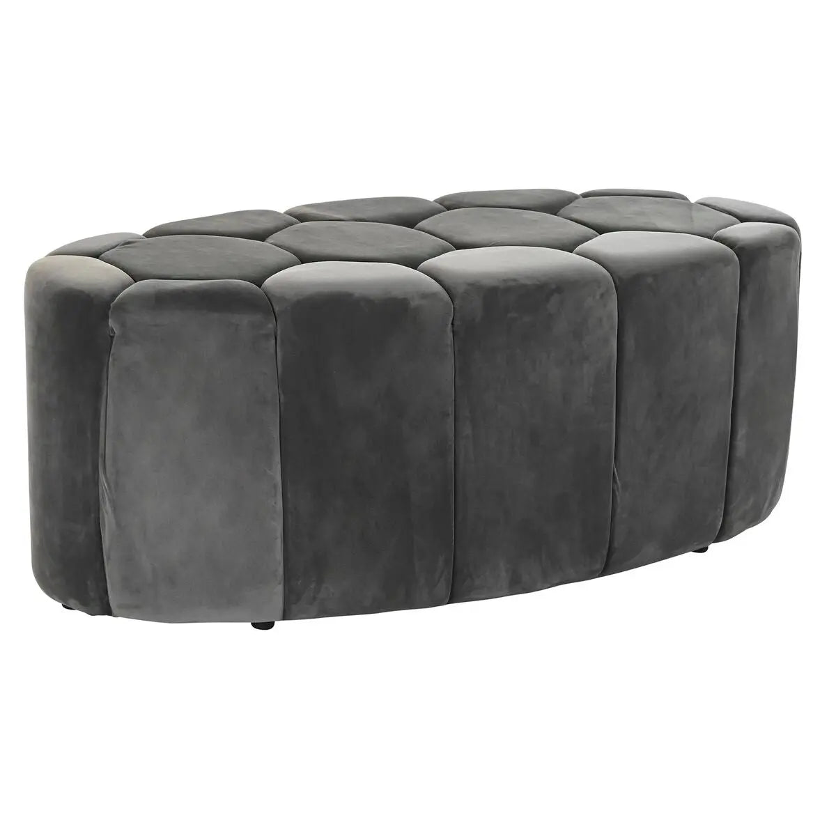 Banquette DKD Home Decor Gris Bois MDF 125 x 53 x 46,5 cm Mamm