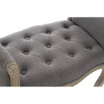 Banquette DKD Home Decor Gris Naturel Bois d'hévéa 65 x 46 x 60 cm Mamm