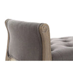 Banquette DKD Home Decor Gris Naturel Bois d'hévéa 65 x 46 x 60 cm Mamm