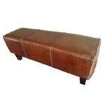 Banquette DKD Home Decor   Marron Aluminium Teck 120 x 46 x 41 cm 120 x 41 x 46 cm Mamm