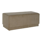 Banquette DKD Home Decor Marron Polyester Bois MDF 100 x 40 x 40 cm Mamm