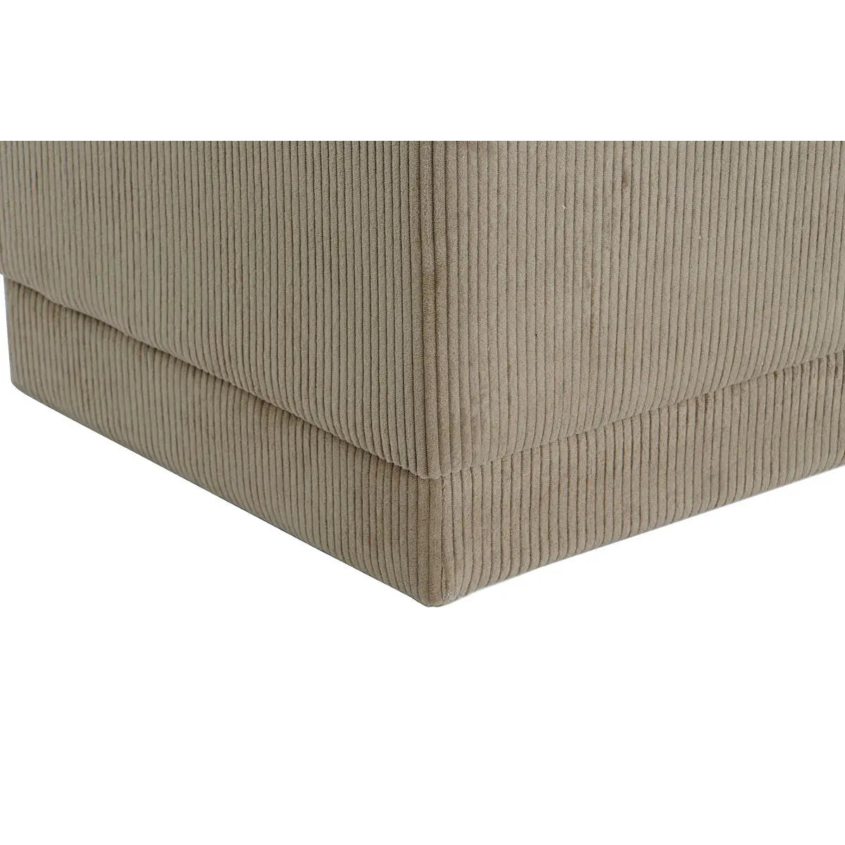 Banquette DKD Home Decor Marron Polyester Bois MDF 100 x 40 x 40 cm Mamm