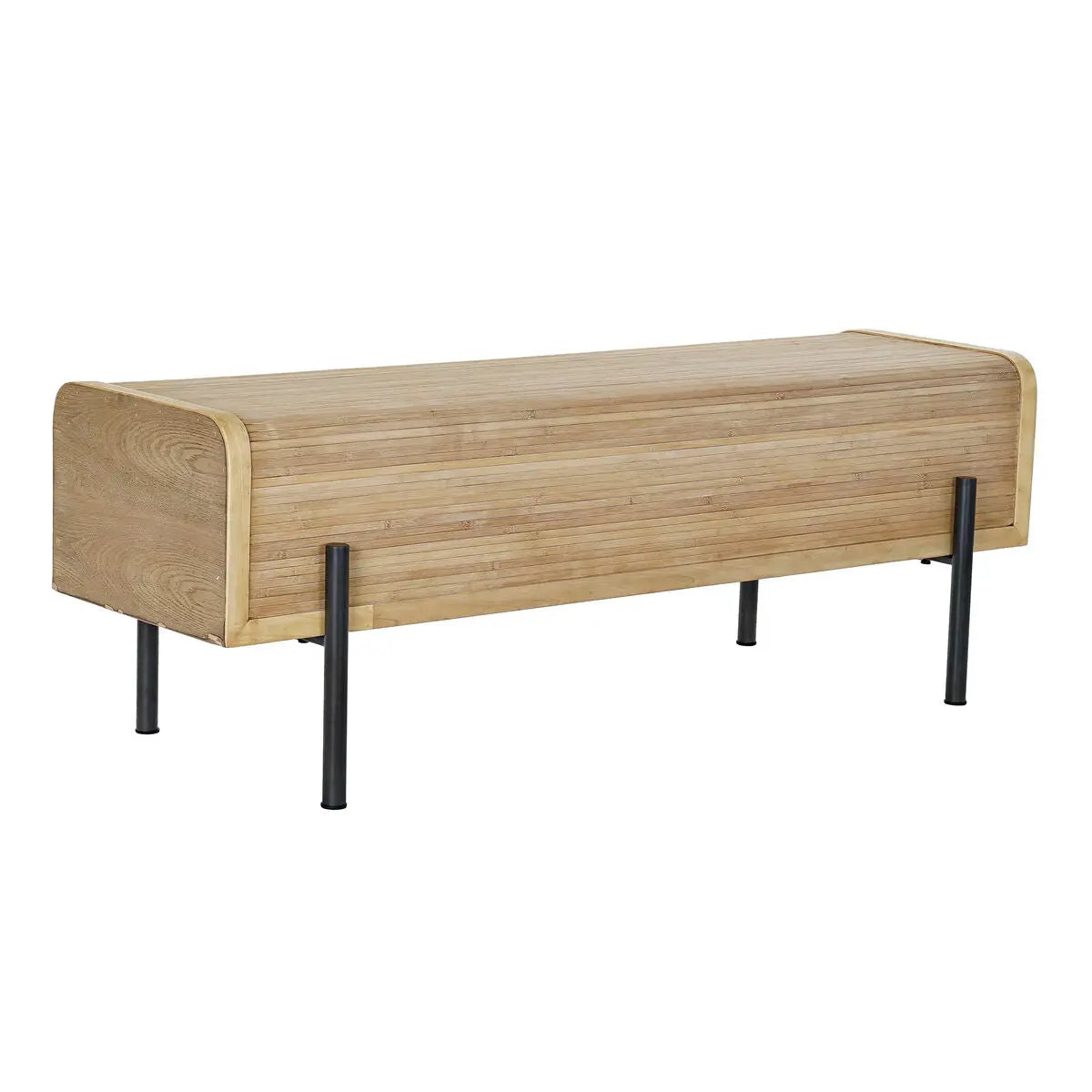 Banquette DKD Home Decor Naturel Bois Métal 120 x 40 x 43 cm Mamm
