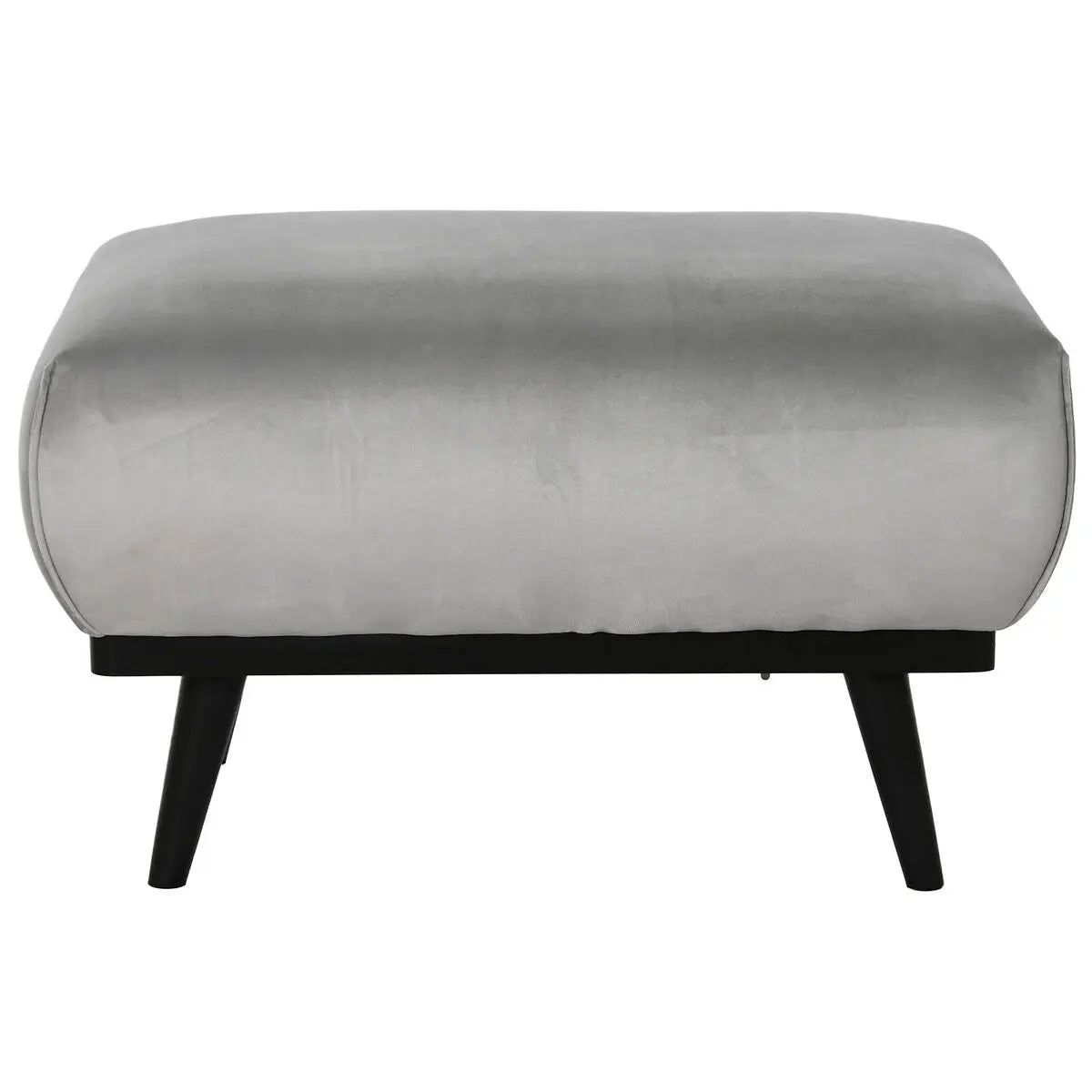 Banquette DKD Home Decor Noir Gris 70 x 50 x 42 cm Mamm