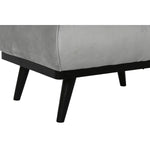 Banquette DKD Home Decor Noir Gris 70 x 50 x 42 cm Mamm