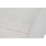 Banquette Home ESPRIT Blanc Polyester Bois MDF 60 x 60 x 36 cm Mamm