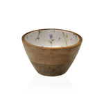 Bol Versa Laison Bambou Porcelaine Bois de manguier Bigbuy