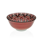 Bol pour Apéritifs Versa Rouge Céramique Porcelaine 15,5 x 7 x 15,5 cm Bigbuy