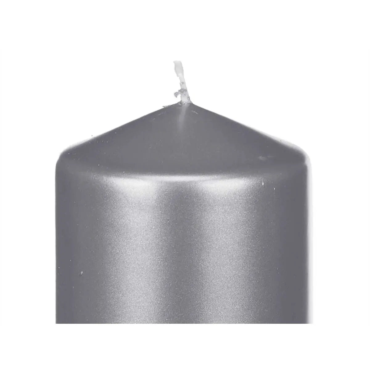 Bougie Argenté 7 x 20 x 7 cm (12 Unités) Mamm