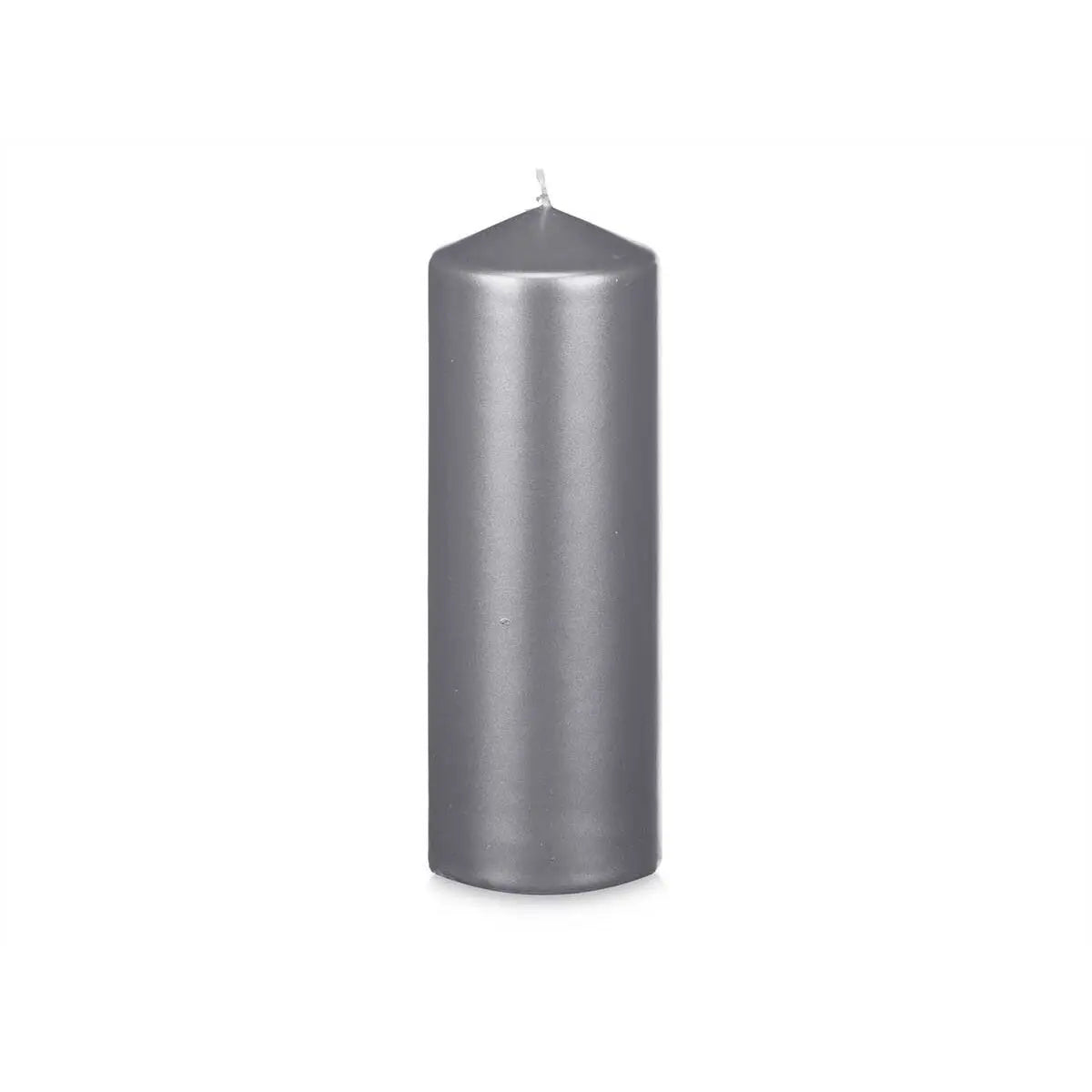 Bougie Argenté 7 x 20 x 7 cm (12 Unités) Mamm