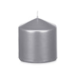 Bougie Argenté 7 x 7,5 x 7 cm (24 Unités) Mamm