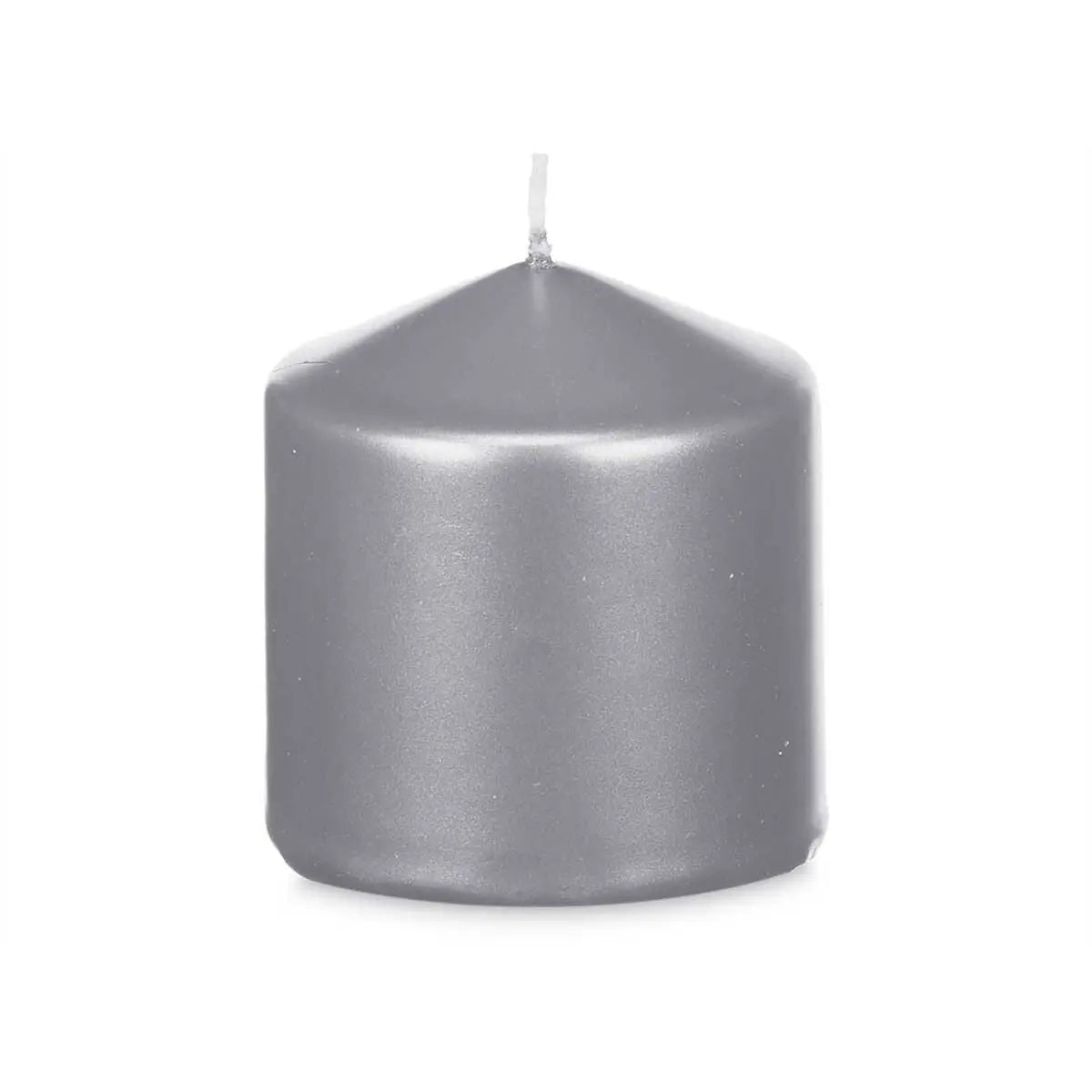 Bougie Argenté 7 x 7,5 x 7 cm (24 Unités) Mamm