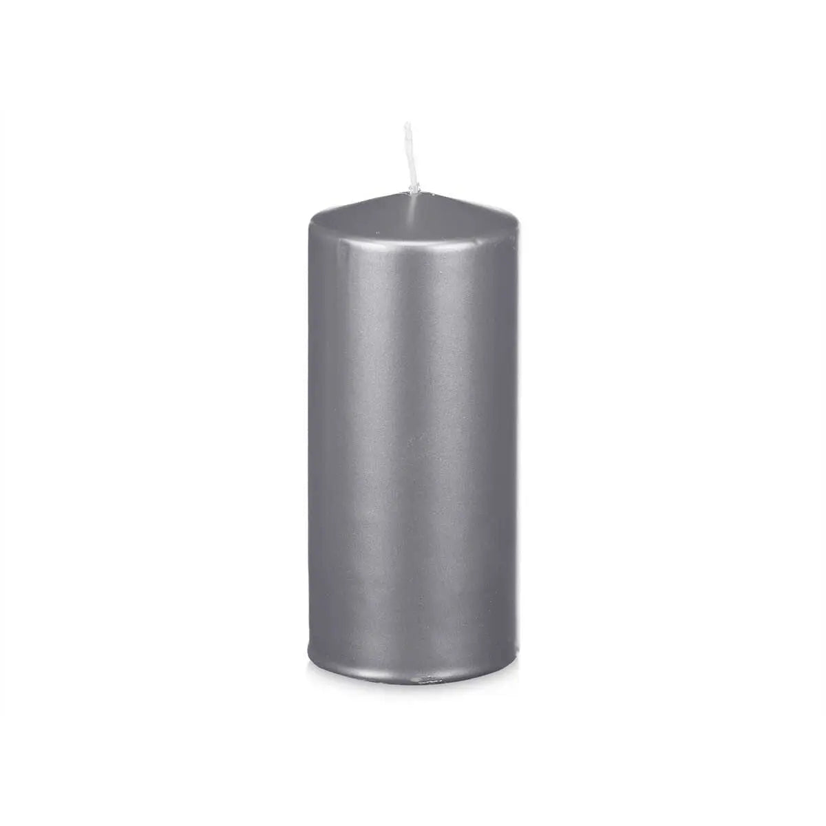 Bougie Argenté 9 x 20 x 9 cm (8 Unités) Mamm