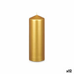 Bougie Doré 7 x 20 x 7 cm (12 Unités) Mamm