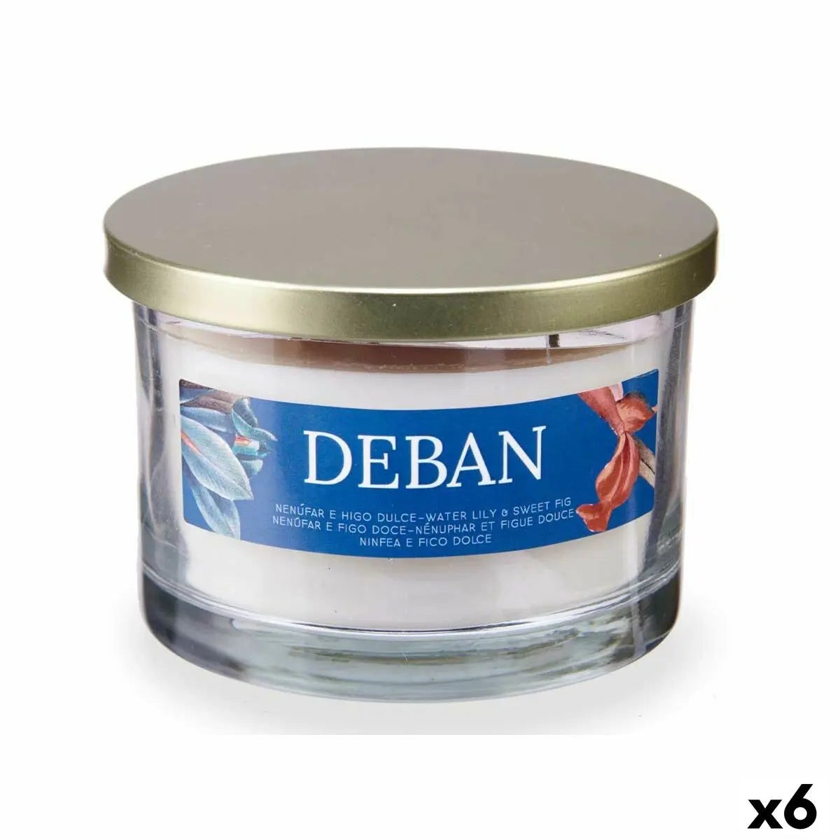 Bougie Parfumée Deban 400 g (6 Unités) Mamm