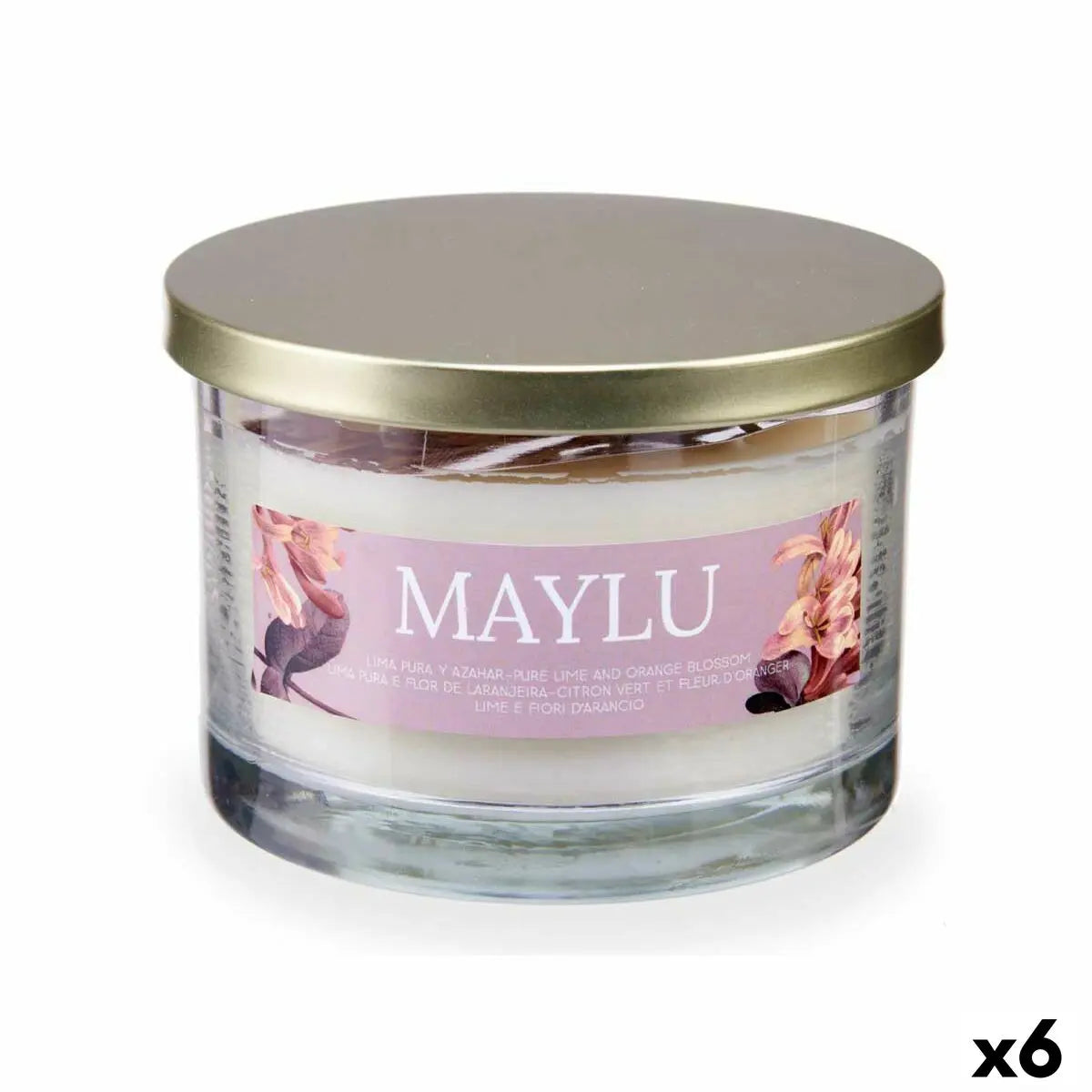 Bougie Parfumée Maylu 400 g (6 Unités) Mamm