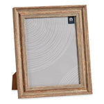 Cadre photo 26 x 2 x 31 cm Verre Bois Marron Cuivre Plastique (6 Unités) Mamm