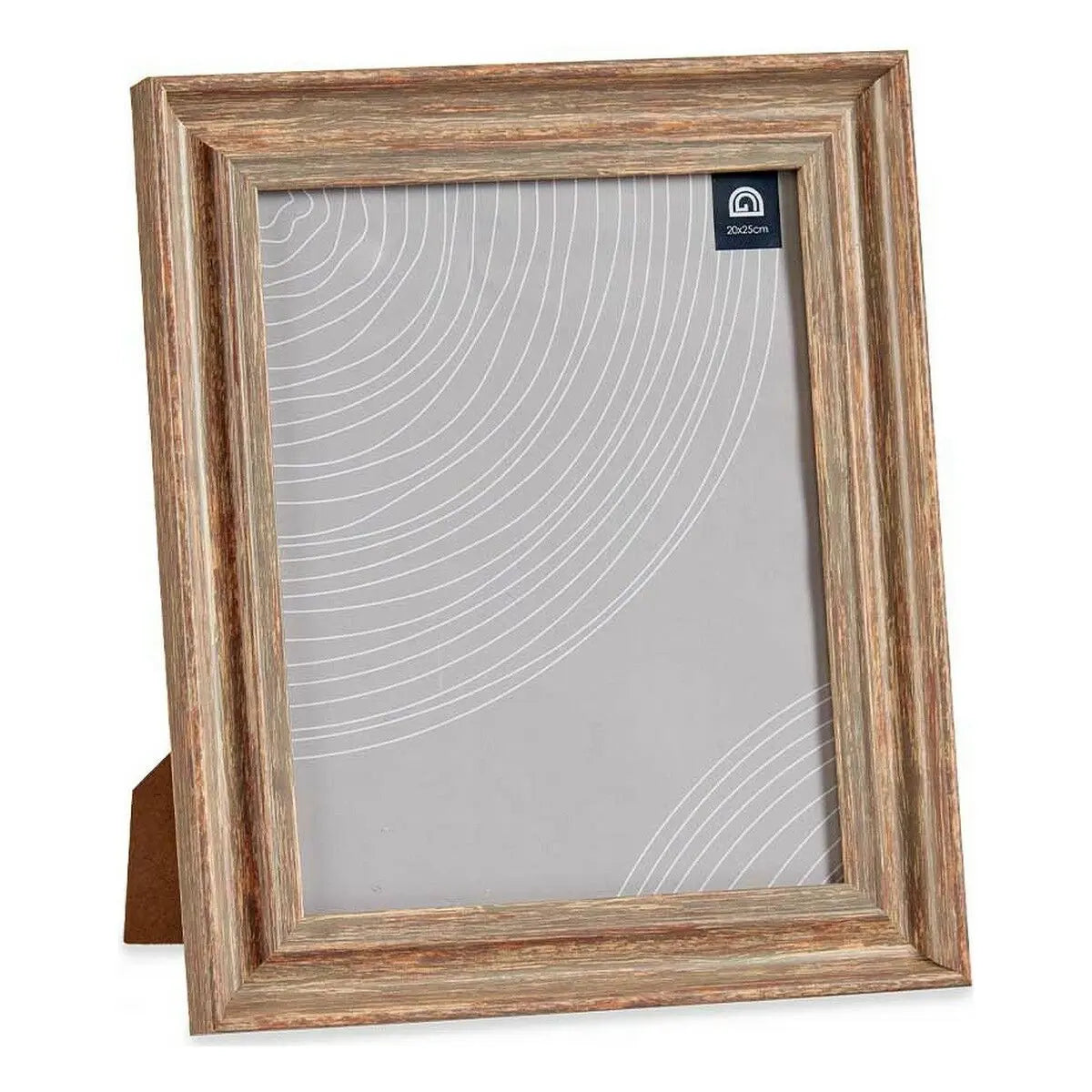 Cadre photo 26 x 2 x 31 cm Verre Bois Marron Cuivre Plastique (6 Unités) Mamm