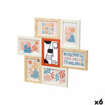 Cadre photo GiftDecor 411408H Multicouleur Métal Bois MDF (6 Unités) Mamm