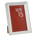 Cadre photo GiftDecor WPC0235MG-1-WH Blanc verre Plastique (6 Unités) Mamm