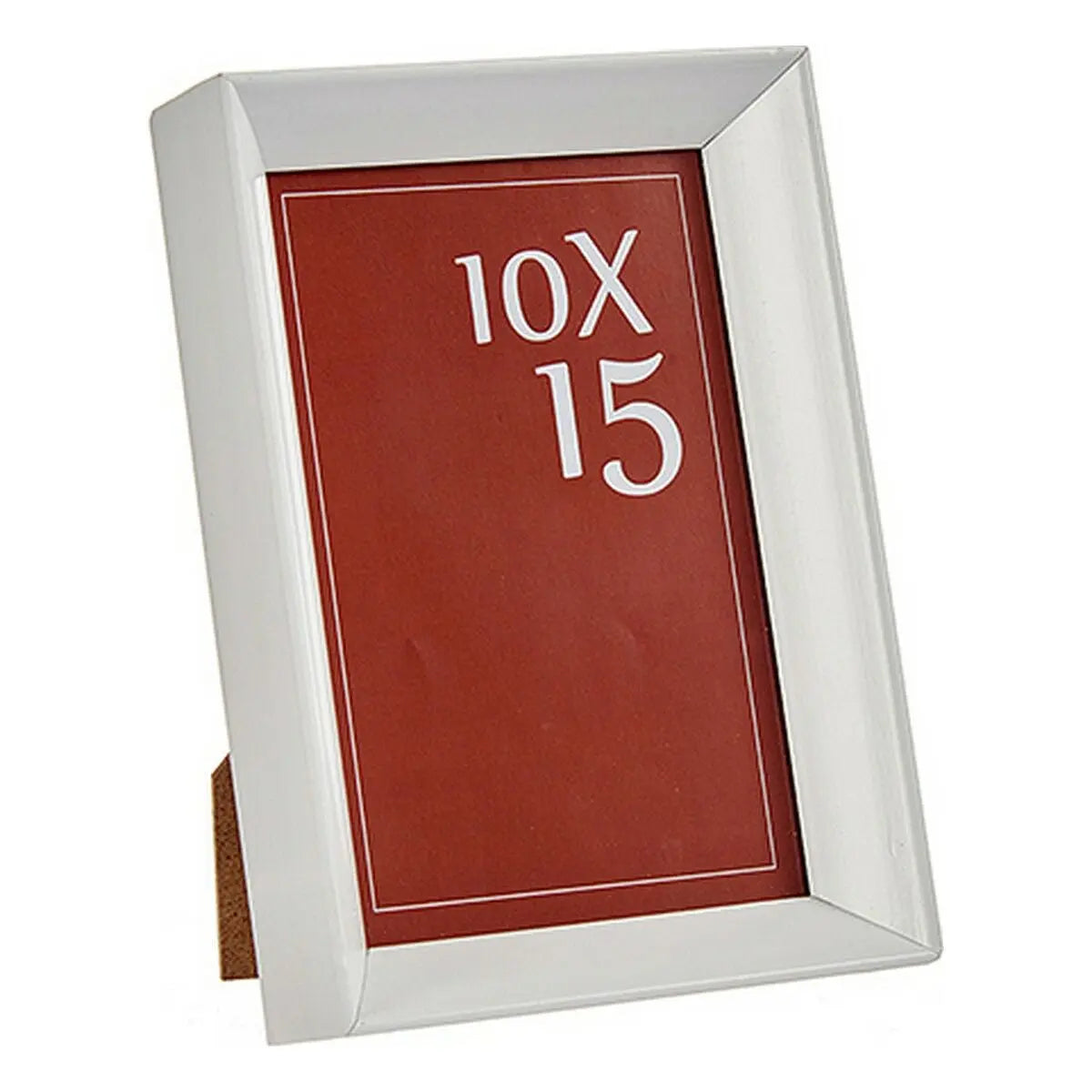 Cadre photo GiftDecor WPC0235MG-1-WH Blanc verre Plastique (6 Unités) Mamm