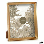 Cadre photo GiftDecor WPC0235MG-4 Doré verre Plastique (6 Unités) Mamm