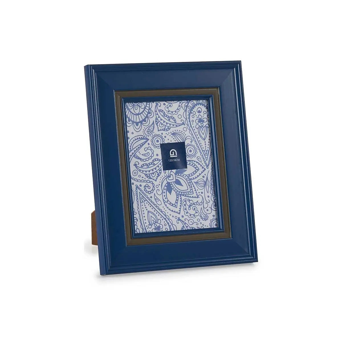 Cadre photo Verre Bleu Plastique (6 Unités) (2 x 26 x 21 cm) Mamm