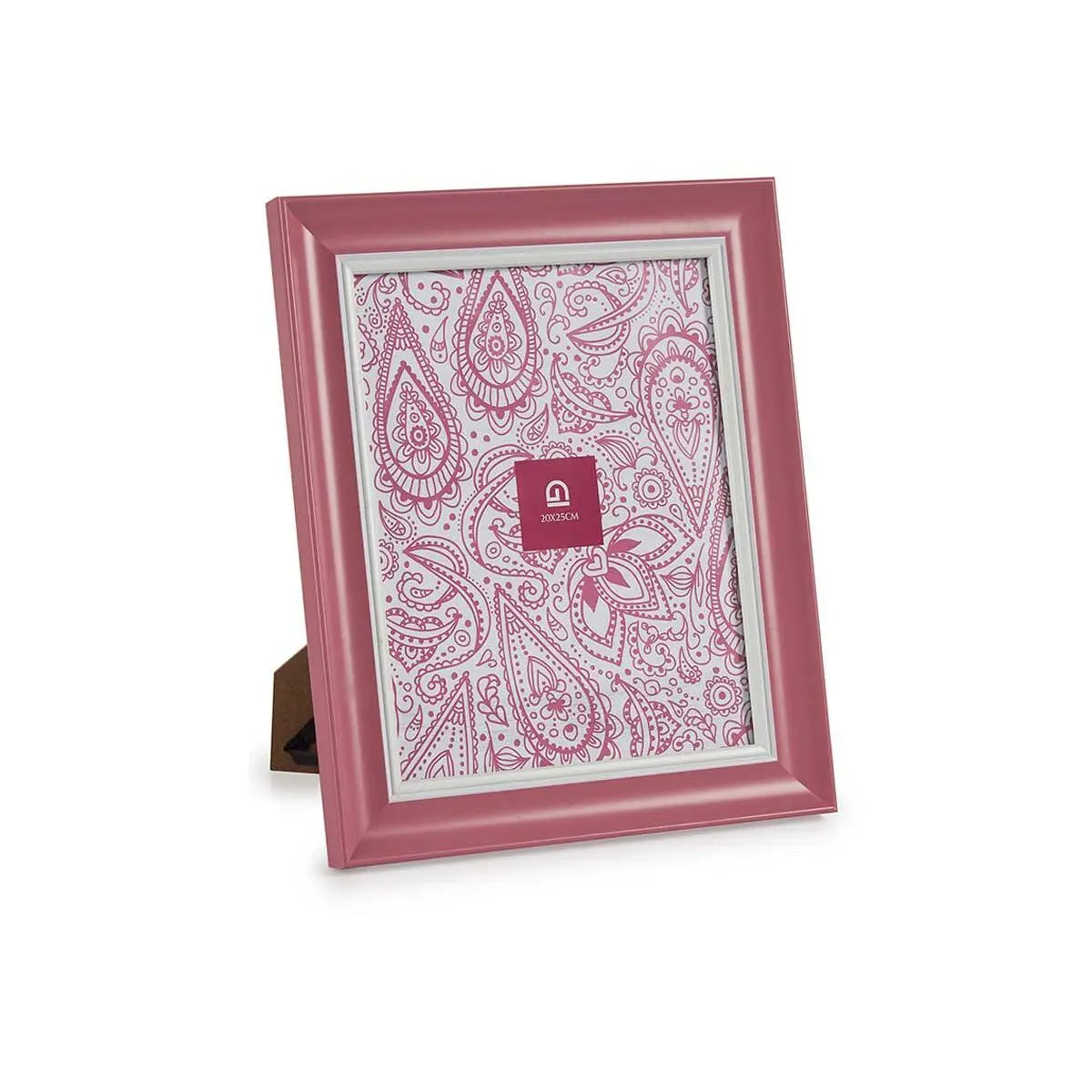 Cadre photo Verre Rose Plastique (6 Unités) (2 x 31 x 26 cm) Mamm