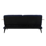 Canapé Convertible DKD Home Decor Bleu Marron Noir Métal Moderne Urbaine 203 x 87 x 81 cm Bigbuy