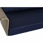 Canapé Convertible DKD Home Decor Bleu Marron Noir Métal Moderne Urbaine 203 x 87 x 81 cm Bigbuy