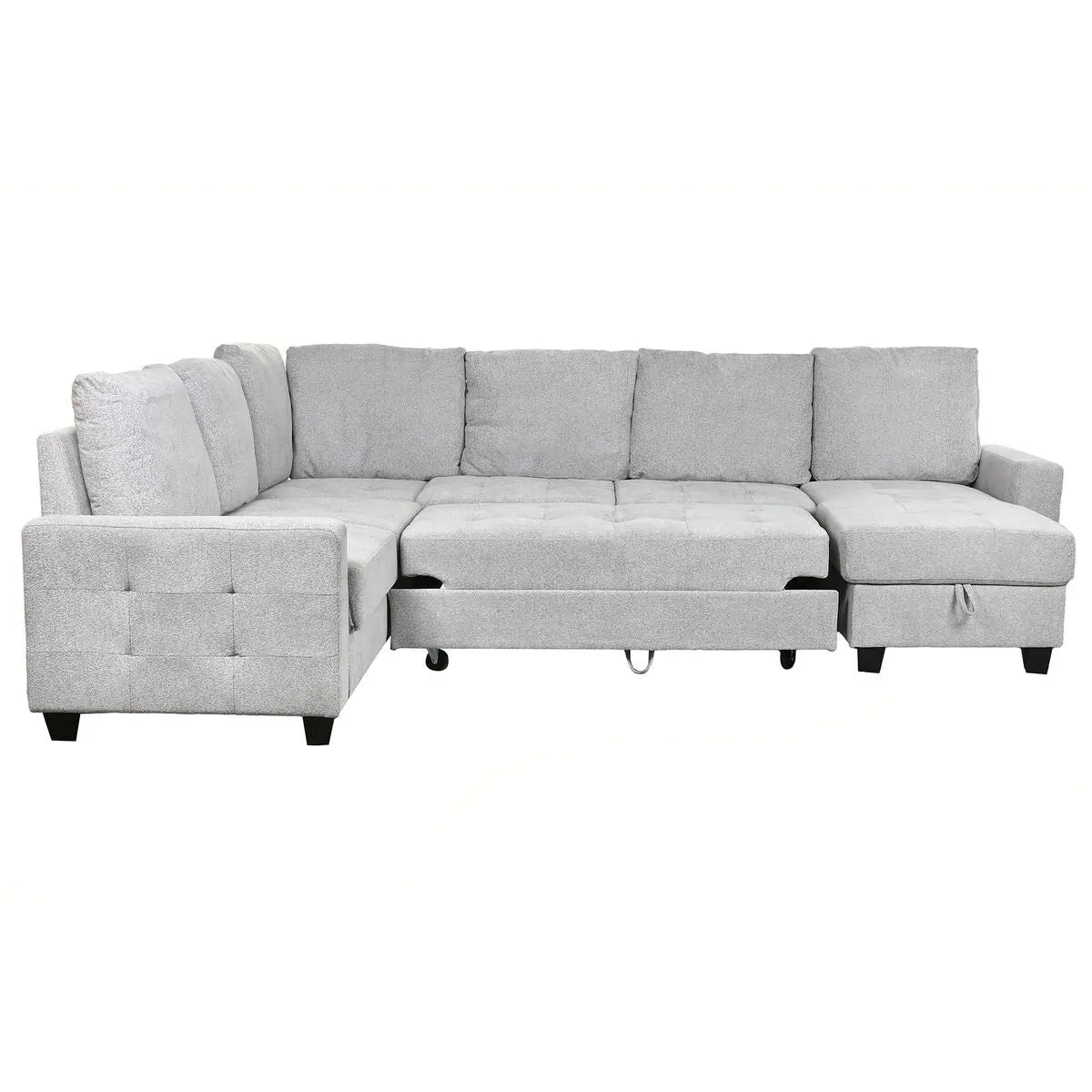 Canapé Convertible Home ESPRIT Moderne 307 x 242 x 86 cm Bigbuy