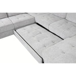 Canapé Convertible Home ESPRIT Moderne 307 x 242 x 86 cm Bigbuy
