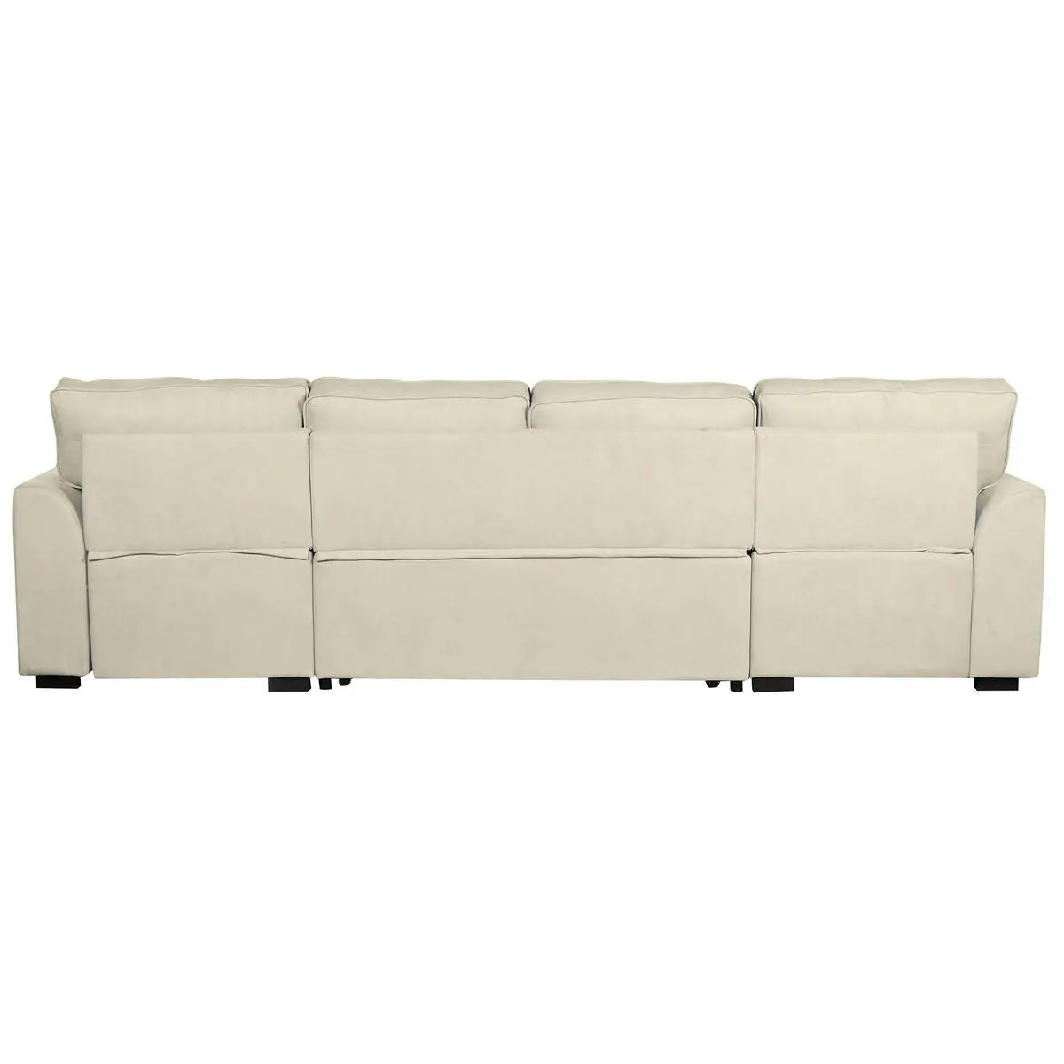Canapé Convertible Home ESPRIT Sable Moderne 298 x 154 x 92 cm Bigbuy