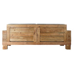 Canapé DKD Home Decor Naturel Gris Polyester Aluminium Bois Recyclé (224 x 95 x 82 cm) Bigbuy