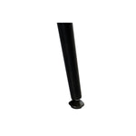 Canapé DKD Home Decor Noir Greige Mousse Bois Métal Velours Scandi 129 x 75 x 73 cm Bigbuy