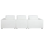 Canapé Home ESPRIT Blanc Moderne 286 x 95,5 x 57 cm Bigbuy