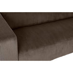 Canapé Home ESPRIT Marron Moderne 224 x 95,5 x 66,5 cm Bigbuy