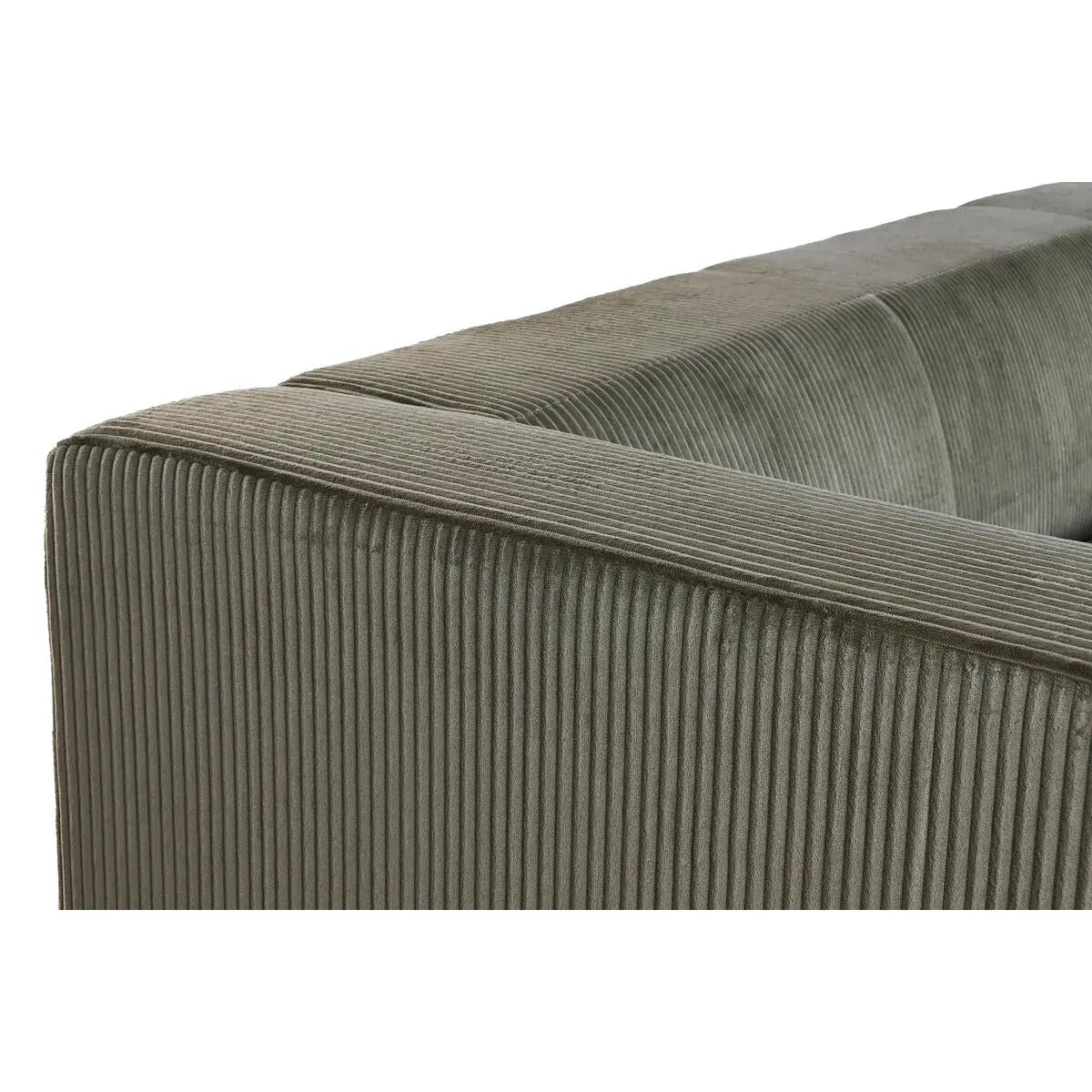 Canapé Home ESPRIT Vert Moderne 224 x 95,5 x 66,5 cm Bigbuy