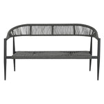Canapé de jardin Home ESPRIT Aluminium 131 x 55 x 76 cm Bigbuy