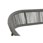 Canapé de jardin Home ESPRIT Aluminium 131 x 55 x 76 cm Bigbuy